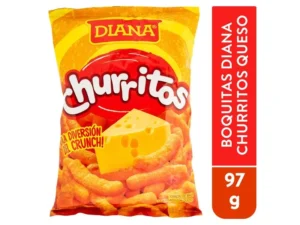 Boquitas Diana Churritos Sabor A Queso - 97 g