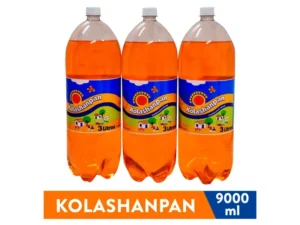 gaseosa Kolashanpan sabor naranja, 3 pack - 3 L