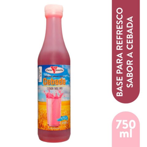Base De Cebada De L A Familia 750 ml Base de rrefresco sabor cebada Dela Familia botella - 750 ml