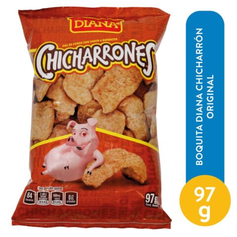 Boquita Diana Chicharron Original - 97 g producto salvadoreno en USA