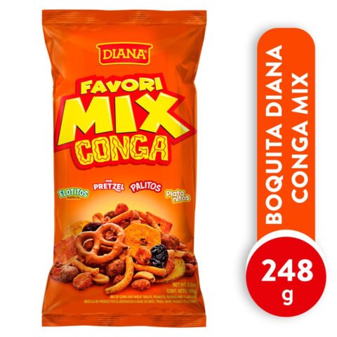 Boquita Diana Conga Mix 248 g producto salvadoreno en USA