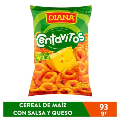 Boquitas Diana Centavitos Salsa Queso - 250 g producto salvadoreno en USA