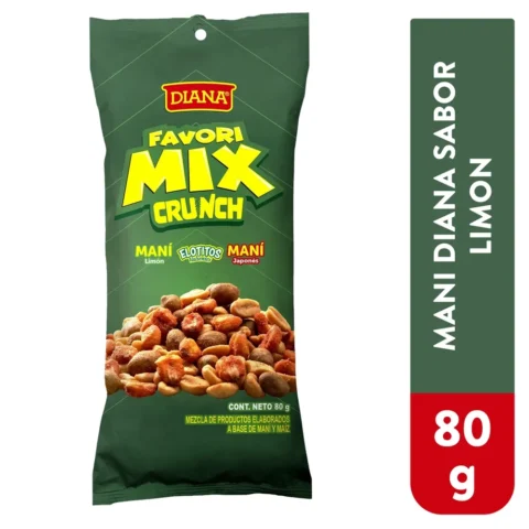 Favorimix Crunch Diana 80 Gr producto salvadoreno en USA