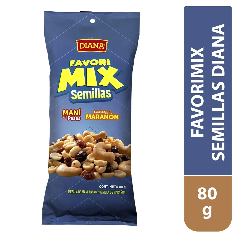 Favorimix Semillas Diana 80 Gr producto salvadoreno en USA