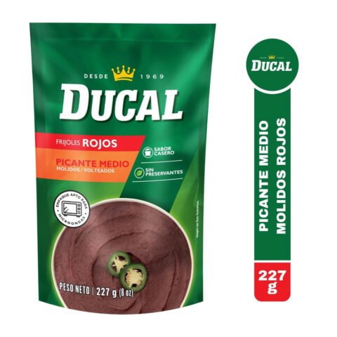 Frijol Ducal rojo volteado picante - 227 g Frijol Ducal Volteado Rojo Picante - 227 g