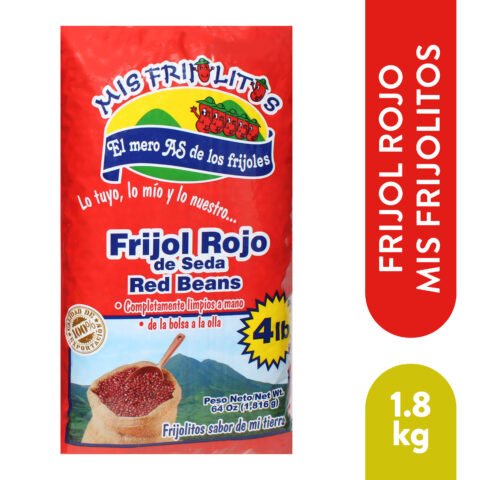 Frijol Frijolitos Rojo De Seda 1814 g Frijol rojo Mis Frijolitos empacados - 4 lb