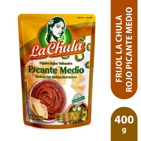 Frijol La Chula Picante Medio - 400 g