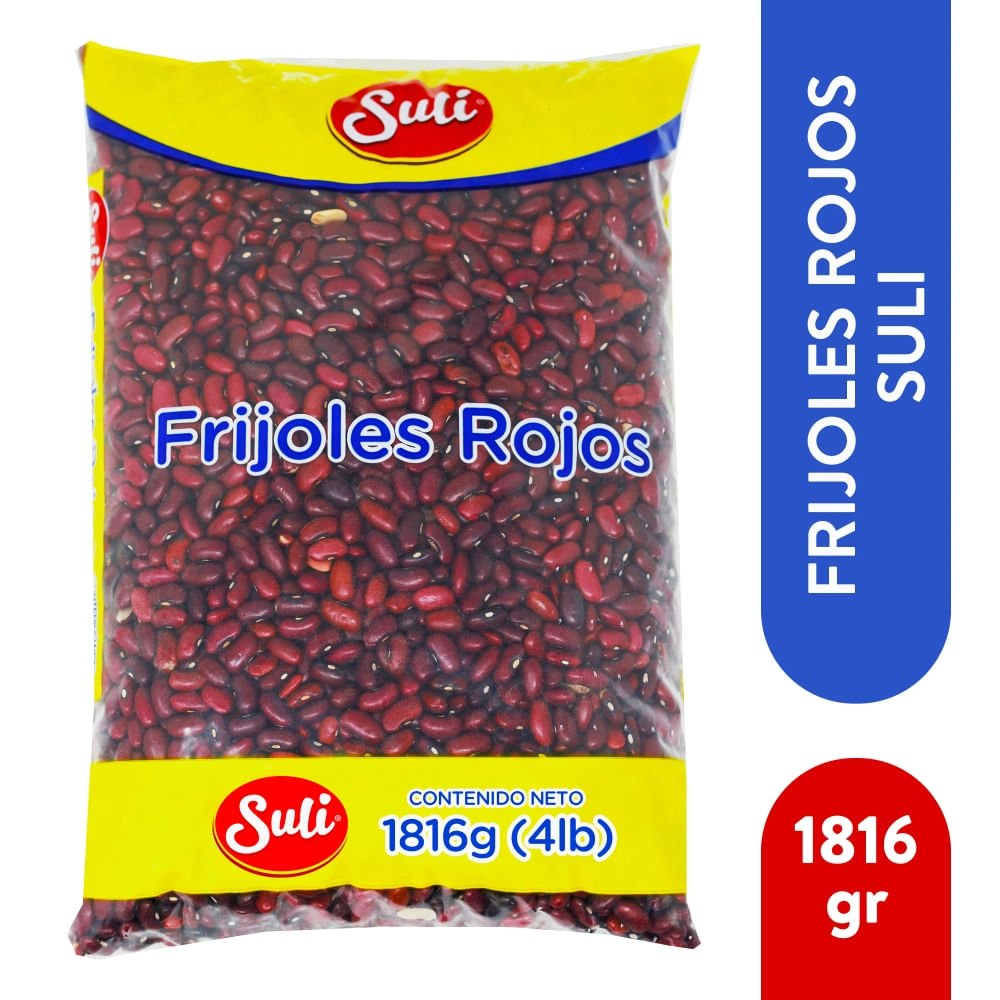 Frijoles Suli Rojos En Bolsa - 1816 g