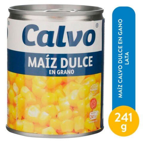 Maíz Dulce Calvo En Grano Enlatado - 241 g