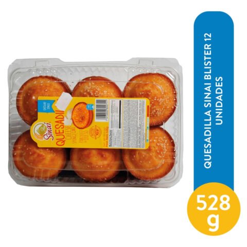 Quesadilla Sinai Blister 12 Unidades - 528 g producto salvadoreno en USA