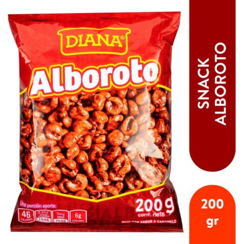 Snack Diana alboroto de maíz sabor caramelo - 200 g producto salvadoreno en USA