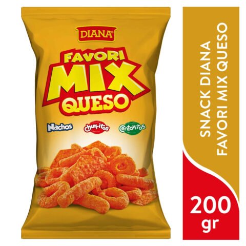 Snack Diana Favori Mix Queso - 200 g producto salvadoreno en USA