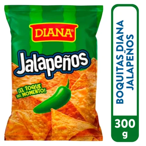 Snack Diana tortillas jalapeñas - 300 g producto salvadoreno en USA