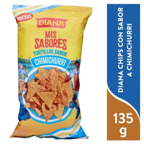 Tortilla Diana Sabor Chimichurri 135 g producto salvadoreno en USA