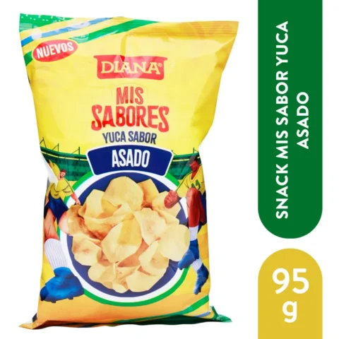 Yuca Diana Sabor Asado 95 g producto salvadoreno en USA