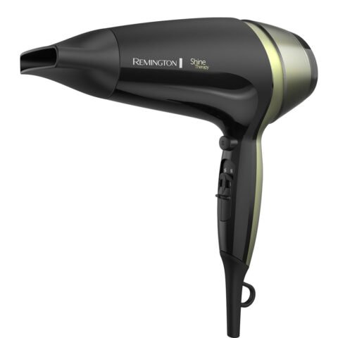 Secador Remington Shine Therapy, aguacate y macadamia D13A-110F Secadora de cabello Remington D13A 110 F terapia aguacate
