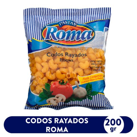 Pasta Roma Codo Rayado - 200 g