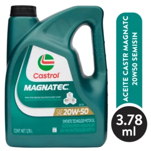 Aceite Castrol Semi Sintetico 20W50 Gl Aceite para motor Castrol SAE 20W-50W - 3.78 L
