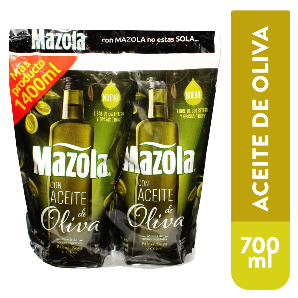 Aceite Mazola con aceite de oliva - 1400 ml