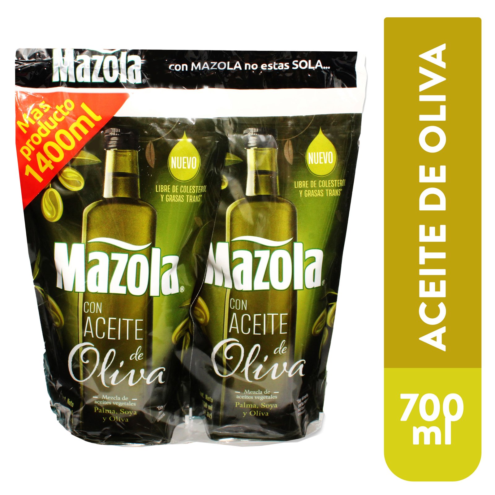 Aceite Mazola con aceite de oliva - 1400 ml