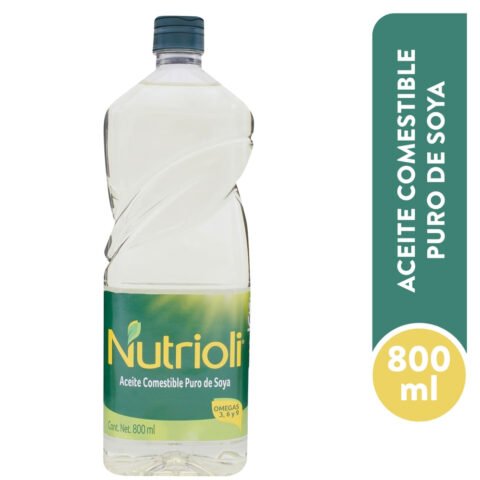 Aceite Nutrioli Soya - 800 ml