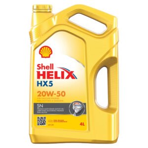 Aceite para motor Shell Helix HX5 20W50 - 4 L