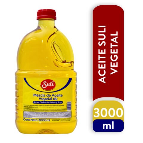 Aceite Suli Vegetal - 3000 ml