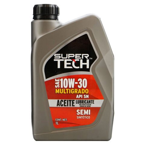 Aceite Super Tech multigrado semi sintético 10W30 - 1 L Aceite Super Tech 10w30 semi sintetico - 1 L