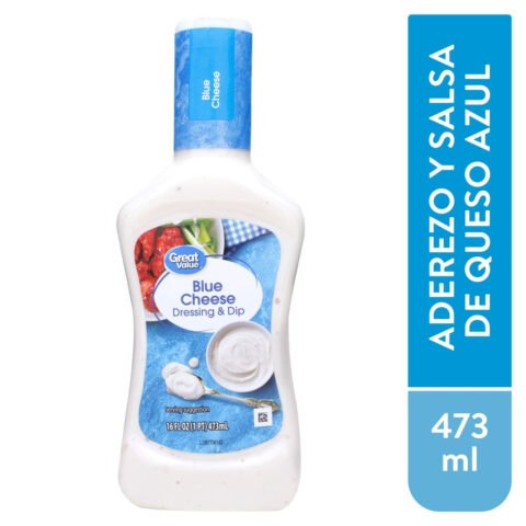 Aderezo Great Value Blue Cheese - 473 ml