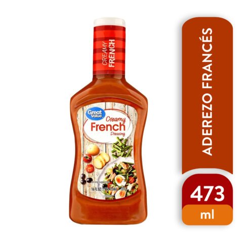 Aderezo Great Value Francés Cremoso - 473 ml Aderezo Great Value Cremos Frances 473 ml