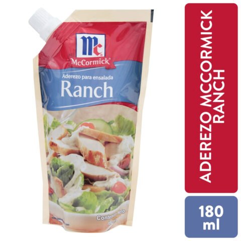 Aderezo Mccormick Ranch Doypack -180 ml