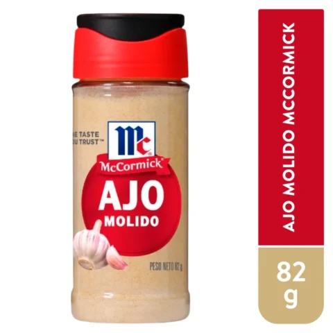 Ajo Molido McCormick frasco - 82 g