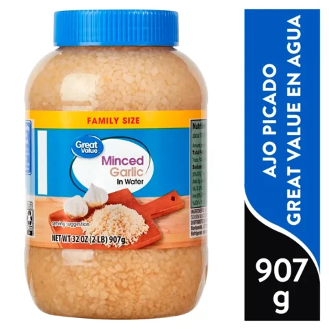 Ajo Picado Great Value En Agua 907 Gr Ajo Picado Great Value En Agua 907 g