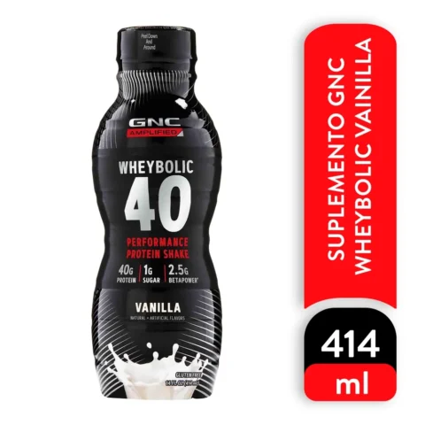 Amp Gnc Wheybolic40 Vainilla 414 ml