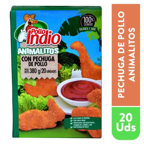 Animalitos Pollo Indio Caja - 380 g