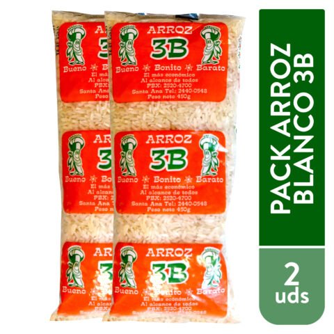 Arroz Blanco 3B 2Pack 450 g
