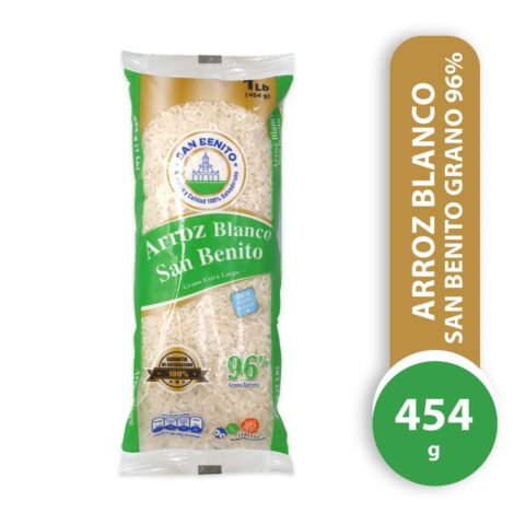 Arroz Blanco, San Benito, Grano extra largo - 454 g Arroz Blanco San Benito 454 G
