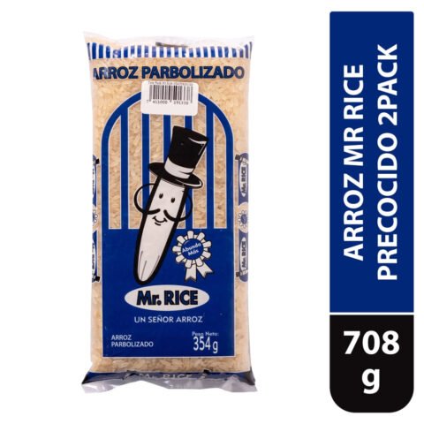 Arroz Mr rice recocido 2 pack -708 g 2Pack Arroz Mr Rice Precocido - 708 g