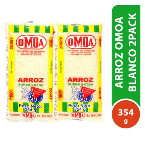 Arroz Omoa Blanco 2Pack De 354 g