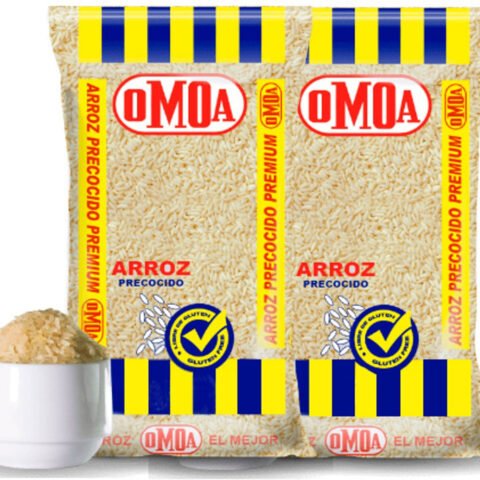 Arroz Omoa precocido pack 2 Uds - 708 g
