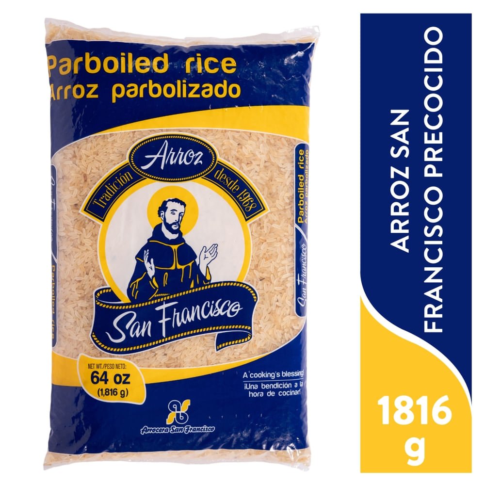 Arroz San Francisco precocido -1816 g Arroz Precocido San Francisco - 1814 g