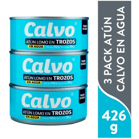 Atún Calvo en agua, 3 pack - 426 g