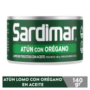 Atún Lomo En Trozos Sardimar Con Orégano En Aceite - 140 g