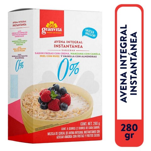 Avena Granvita variedad sin azúcar - 280 g