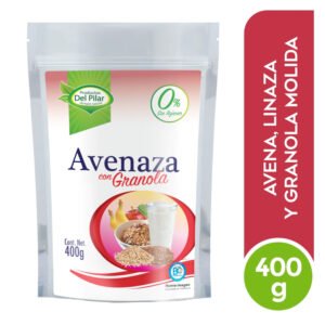 Avena y linaza molida Del Pilar con Granola 0% Azúcar - 400g Nutripankes 0 Azu Avenaza Gra 400 g