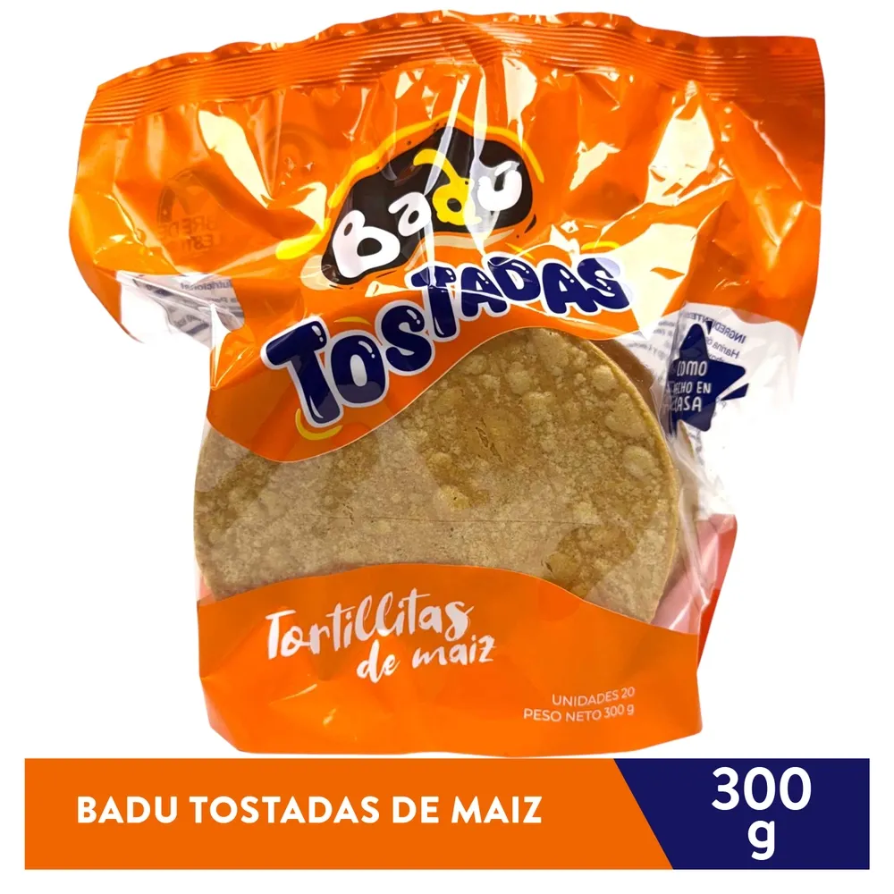 Badu Tostadas De Maiz 300 Gr