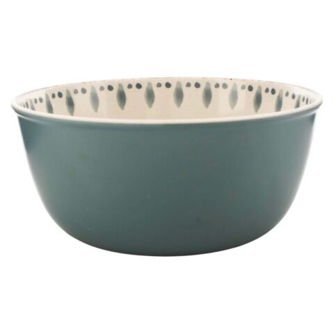 Bamboo Melamine Cereal Bowl Blue