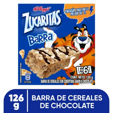 Barras de Cereal Kelloggs Zucaritas - 126 g