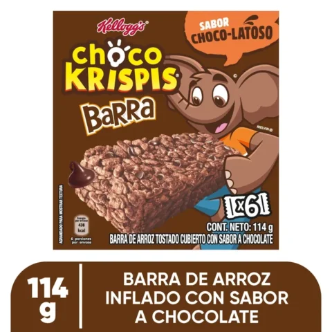 Barras Kellogg's Choco Krispis 6 Pack - 114 g