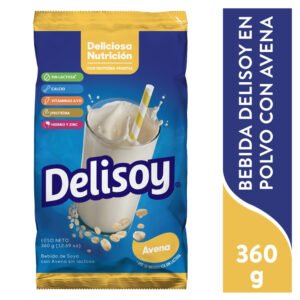 Bebida Delisoy en polvo con avena - 360 g Delisoy Bebida De Soya Avena 3 60 g
